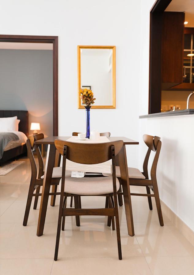 Nasma Luxury Stays - Fancy Apartment With Balcony Near Burj Khalifa 迪拜 外观 照片