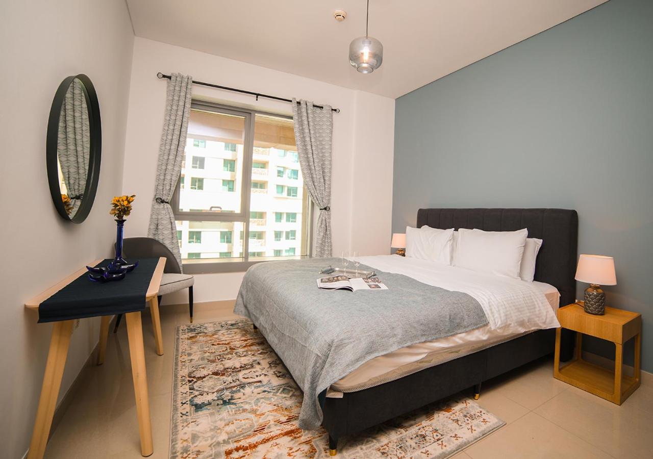 Nasma Luxury Stays - Fancy Apartment With Balcony Near Burj Khalifa 迪拜 外观 照片