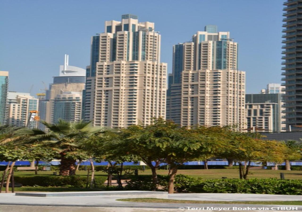 Nasma Luxury Stays - Fancy Apartment With Balcony Near Burj Khalifa 迪拜 外观 照片